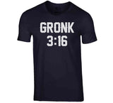 Gronk 316 Rob Gronkowski New England Football Fan T Shirt