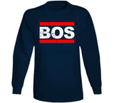 Boston Baseball Fan BOS Parody T Shirt