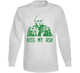 Red Auerbach Kiss My Ash Legendary Basketball Coach T Shirt