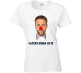 Max Kellerman Haters Gonna Hate Trash New England Football Fan T Shirt