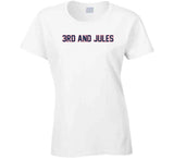 3rd and Jules Julian Edelman MVP New England Football Fan T Shirt