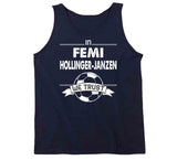 Femi Hollinger Janzen We Trust New England Soccer T Shirt