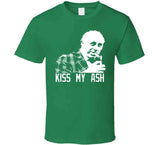 Red Auerbach Legendary Basketball Kiss My Ash Coach T Shirt