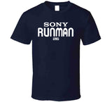 Sony Michel Sony Runman 26 Walkman Parody Football Fan T Shirt