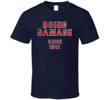 Doing Damage Since 1901 Boston Baseball Fan T Shirt