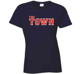 The Town Boston Baseball Fan Distressed  T Shirt