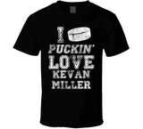 Kevan Miller I Love Boston Hockey Fan T Shirt