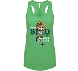 Larry Bird Larry Legend Caricature Retro Boston Basketball Fan v2 T Shirt