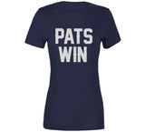 Pats Win New England Football T Shirt