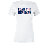 Fear The Defense New England Football Fan T Shirt