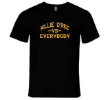 Willie O'ree Vs Everybody Pioneer Boston Hockey Fan T Shirt