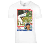Retro Topps Wade Boggs Rookie Card Baseball Fan T Shirt