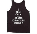 Jakob Forsbacka Karlsson Keep Calm Boston Hockey Fan T Shirt