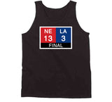 LIII Scoreboard New England Football Fan T Shirt
