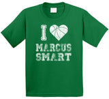 Marcus Smart I Heart Boston Basketball Fan T Shirt