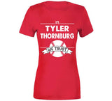 Tyler Thornburg We Trust Boston Baseball Fan T Shirt