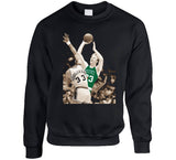 Larry Bird Jump Shot Boston Basketball Fan T Shirt