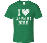 Jabari Bird I Heart Boston Basketball Fan T Shirt