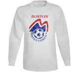 Retro NASL Boston MinuteMen Soccer Fan T Shirt