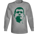 Coach Brad Stevens Big Head Silhouette Boston Basketball T Shirt