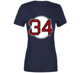 David Ortiz Big Papi 34ever Boston Baseball T Shirt