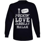 Jaroslav Halak I Love Boston Hockey Fan T Shirt