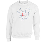Julian Edelman The Squirrel 11 New England Football Fan white T Shirt