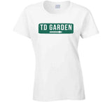 TD Garden Sign Fan Boston Basketball Sports Fan T Shirt
