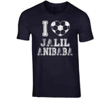 Jalil Anibaba I Heart New England Soccer T Shirt