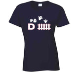 D Fence I See Ghosts Defense New England Football Fan T Shirt