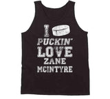 Zane McIntyre I Love Boston Hockey Fan T Shirt