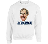 Bill Belichick Caricature New England Football Fan T Shirt