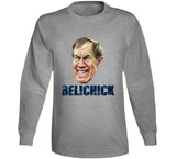 Bill Belichick Caricature New England Football Fan V2 T Shirt