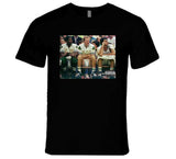 Larry Bird Parish McHale Album Cover Parody Boston Basketball Fan T Shirt