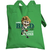 Larry Bird Larry Legend Caricature Retro Boston Basketball Fan v2 T Shirt