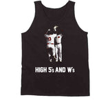 High 5s And Ws Boston Baseball Fan T Shirt