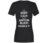 Anton Blidh Keep Calm Boston Hockey Fan T Shirt