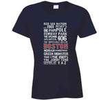The Legend Of Boston Banner Boston Baseball Fan T Shirt