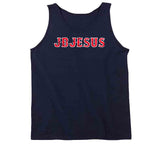 Jackie Bradley Jr Jbjesus Distressed Boston Baseball Fan T Shirt